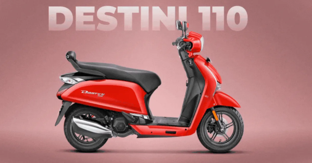 Hero Destini 110 Launched in India