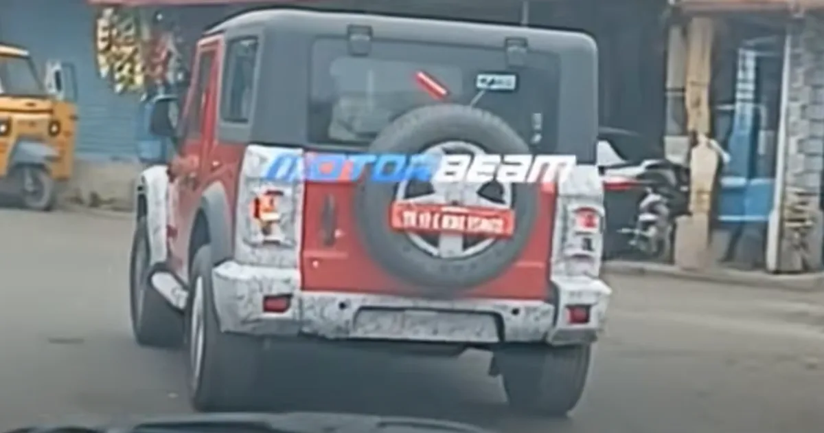 Mahindra Thar 3-Door Facelift