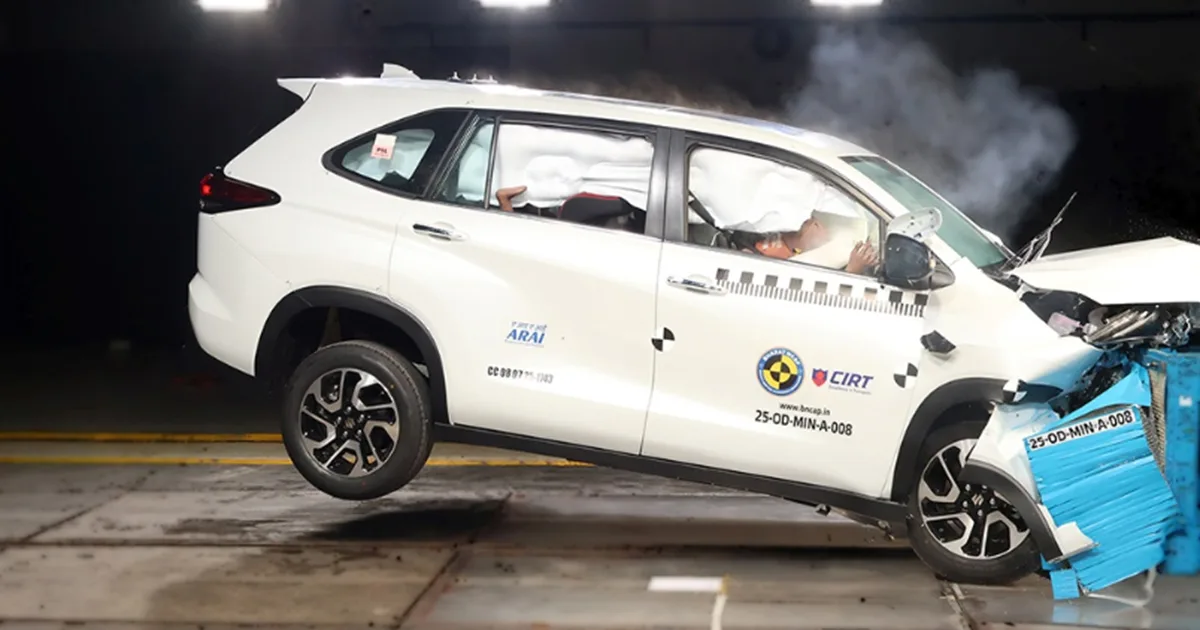 Maruti Suzuki Invicto Secures 5-Star Rating