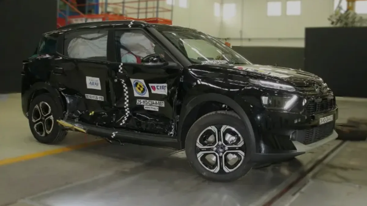 Citroen Aircross SUV Gets 5-Star Bharat NCAP Rating