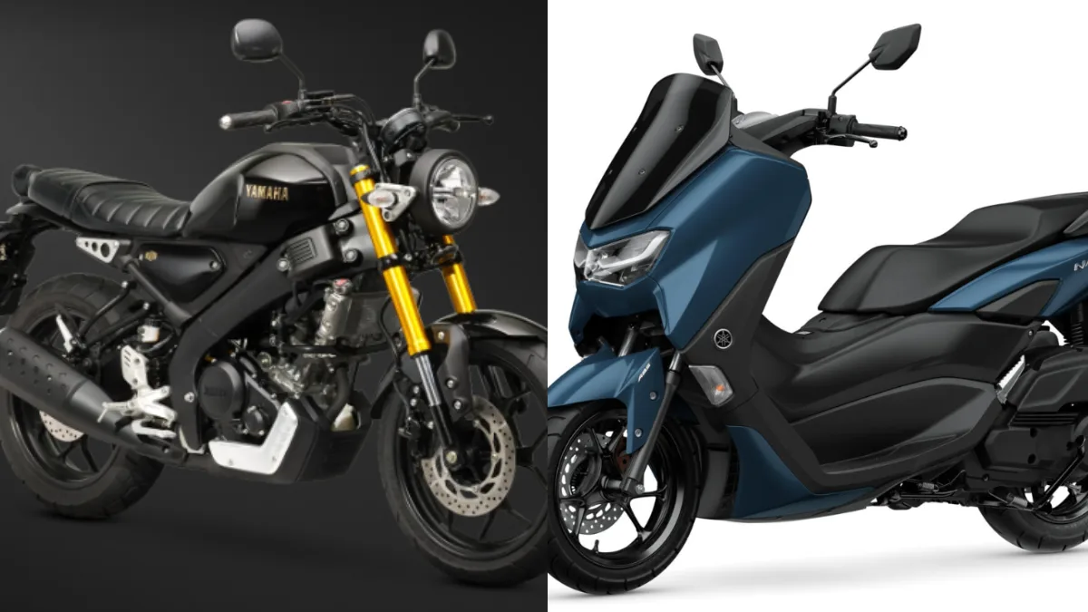 Yamaha XSR 155 and NMAX 155 Electric Scooter