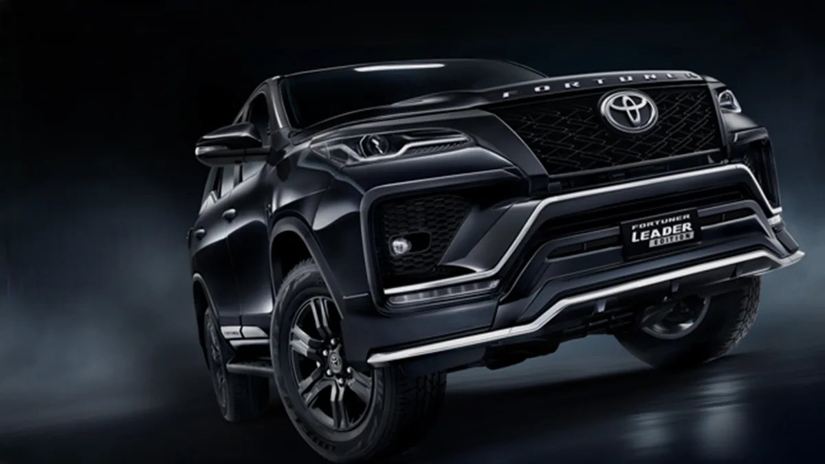Fortuner Leader Edition 2025 Launched in India with Black Colour Schema