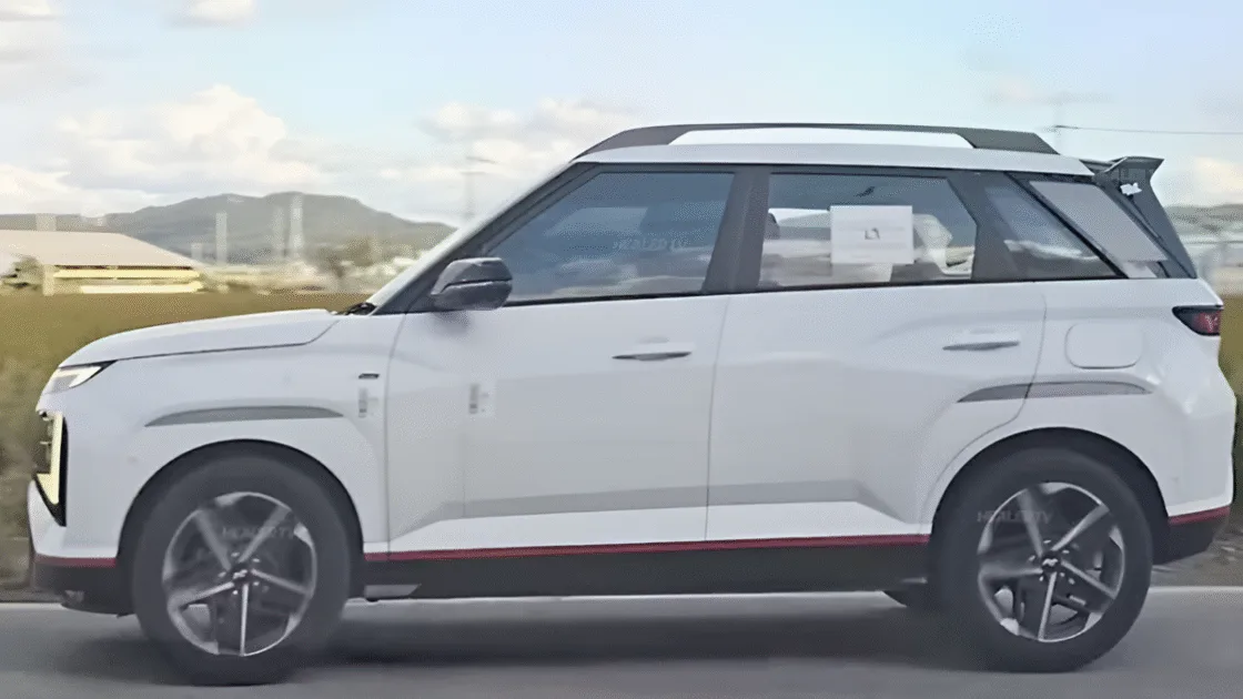 New Hyundai Venue N Line Fully Undisguised