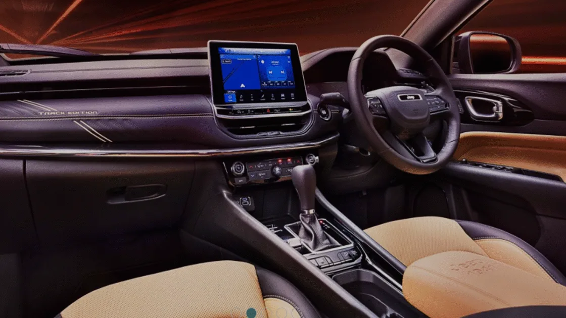 Jeep Compass Track Edition interior