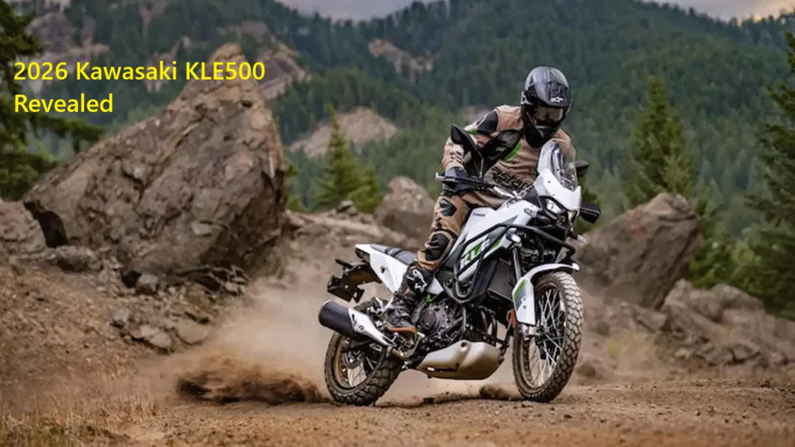 All-New Kawasaki KLE500 Adventure Bike