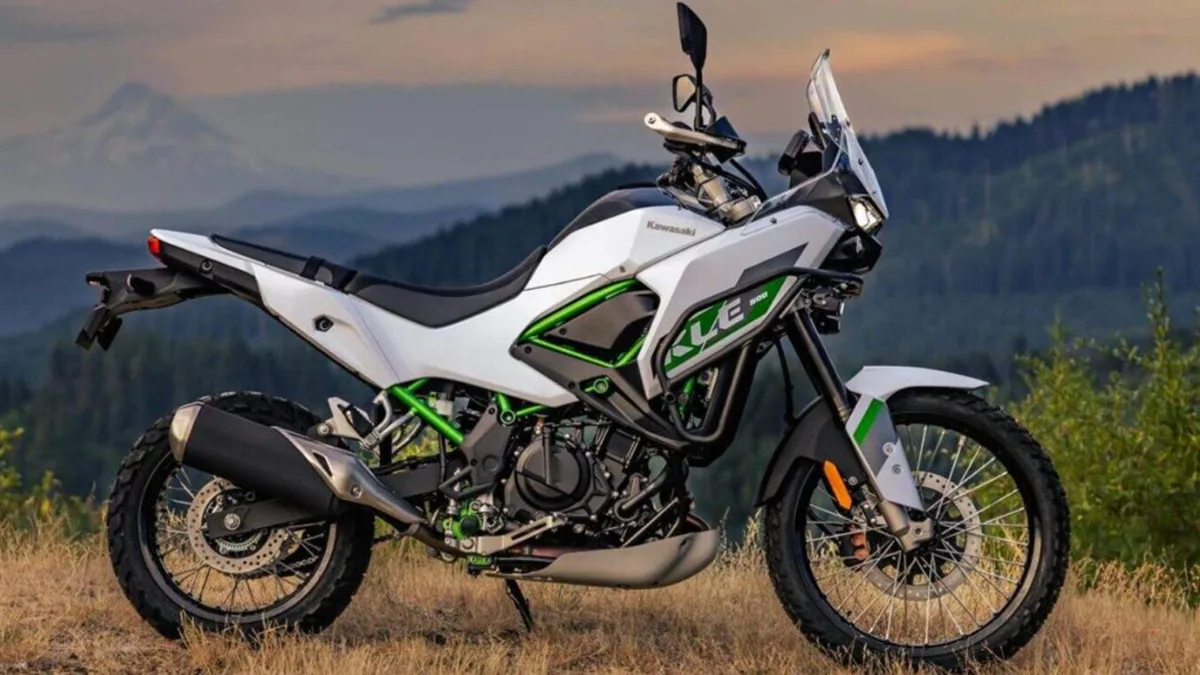 All-New Kawasaki KLE500 Adventure Bike