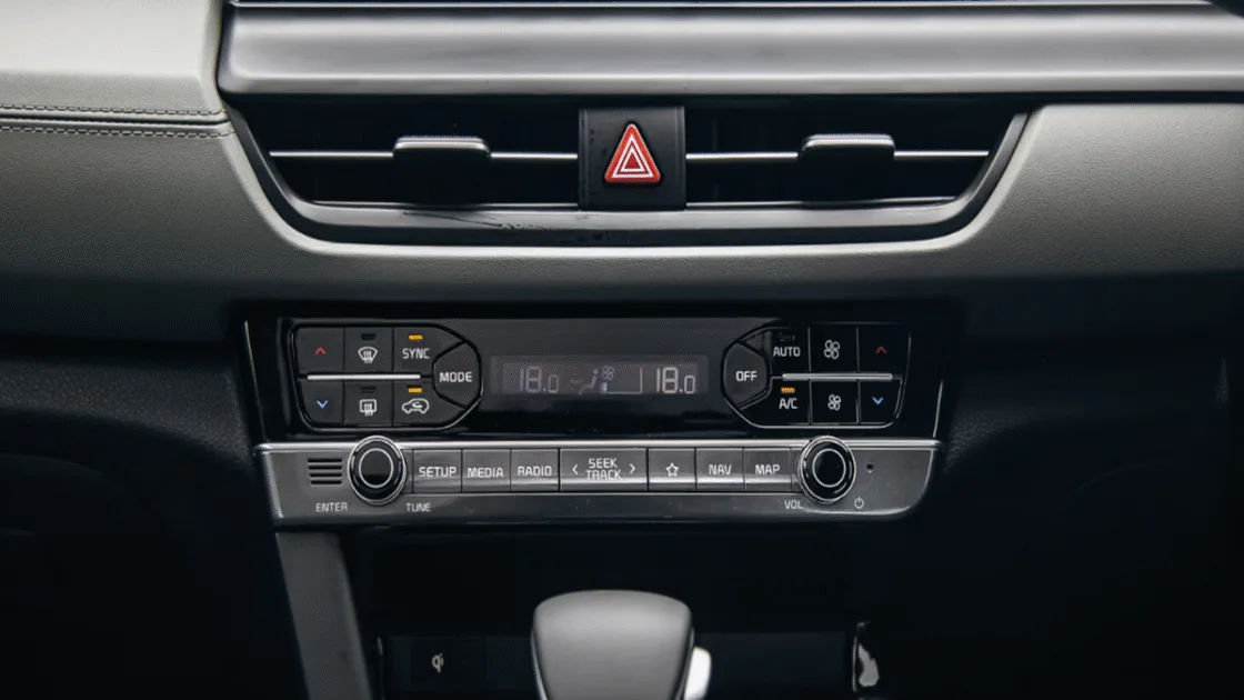 Kia Seltos dashboard