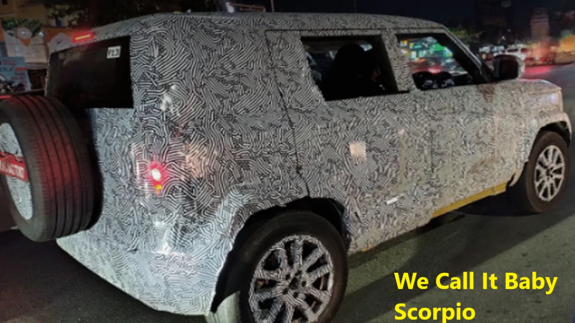 Mahindra Vision S Caught Testing Again