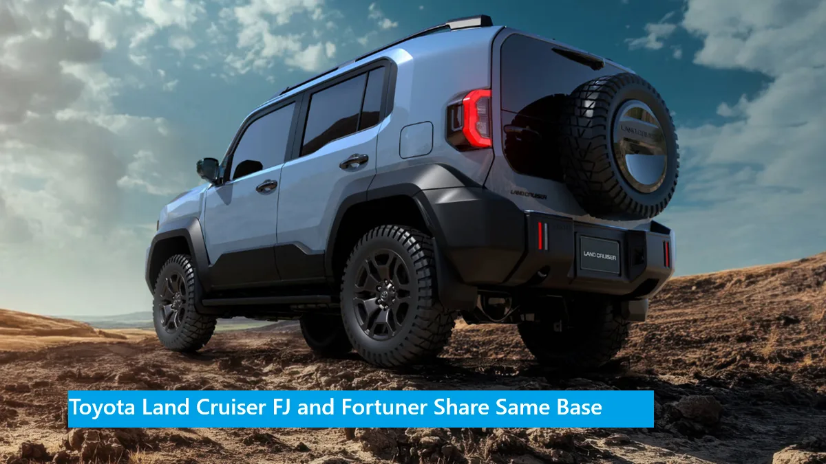 Toyota Land Cruiser FJ and Fortuner Share Same Base