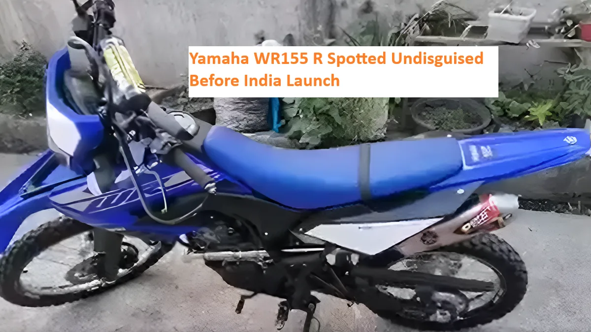 Yamaha WR155 R Spotted Undisguised Before India Launch