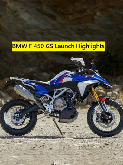 BMW F 450 GS India Launch Highlights