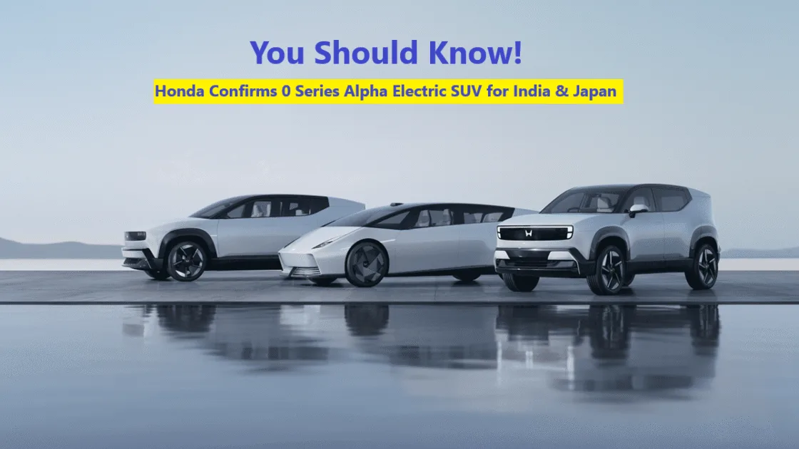 Honda 0 Series Alpha EV