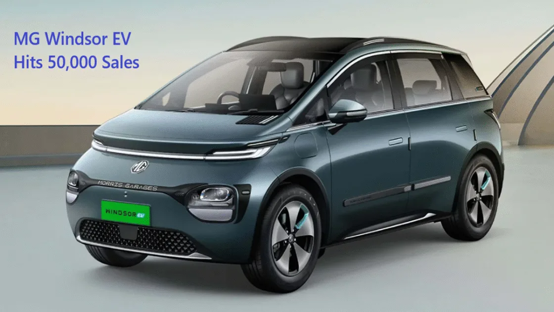 MG Windsor EV Breaks Records