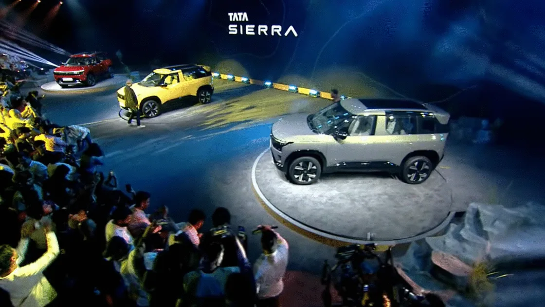 New-Gen Tata Sierra Launched