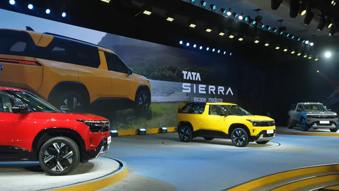 New-Gen Tata Sierra Launched