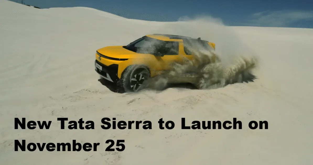 New Tata Sierra