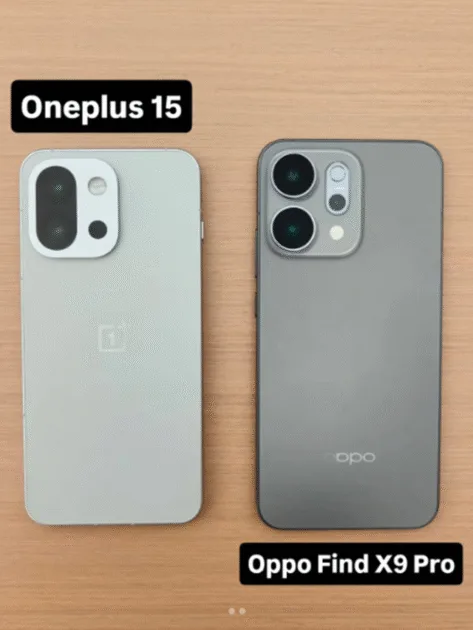 OPPO Find X9 vs OnePlus 15