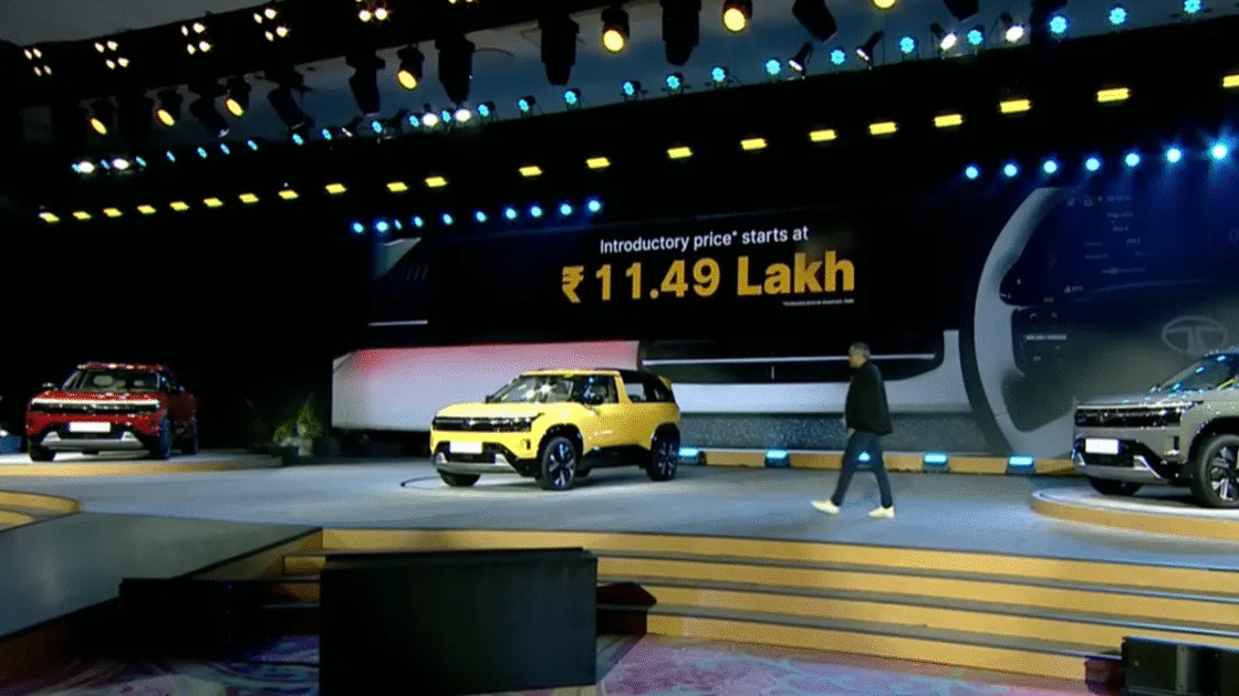 Tata Sierra Variant Wise Features Detailed