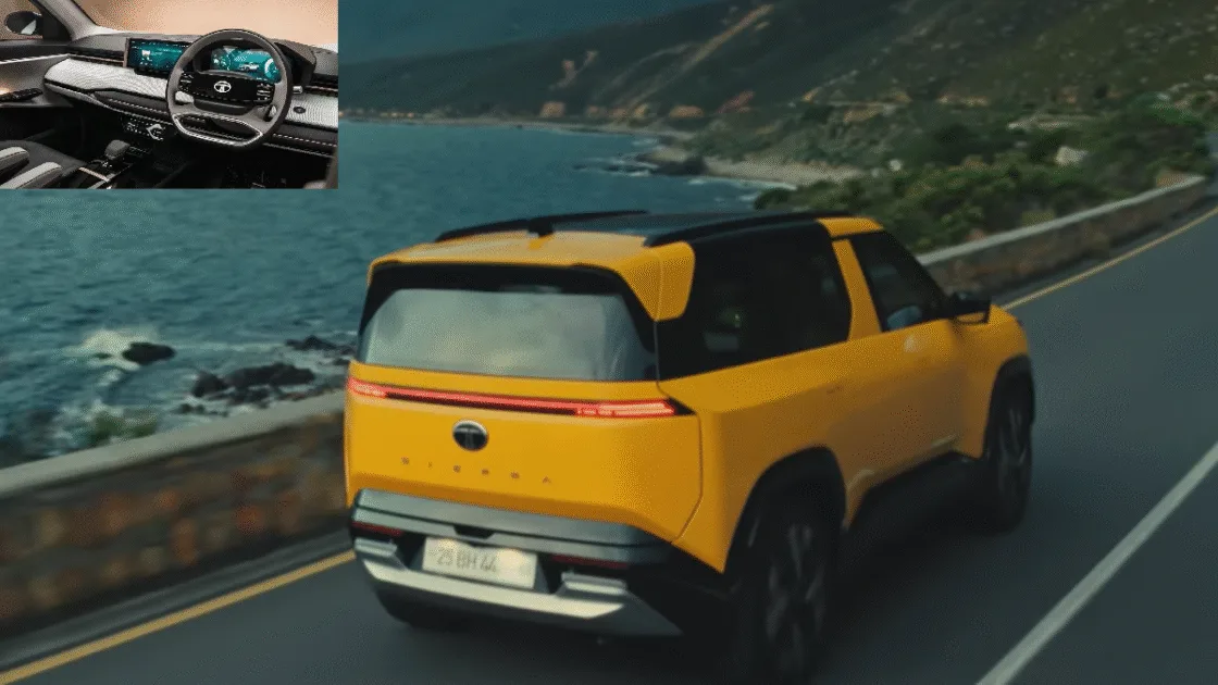 Tata Sierra Interior New Teaser Reveals