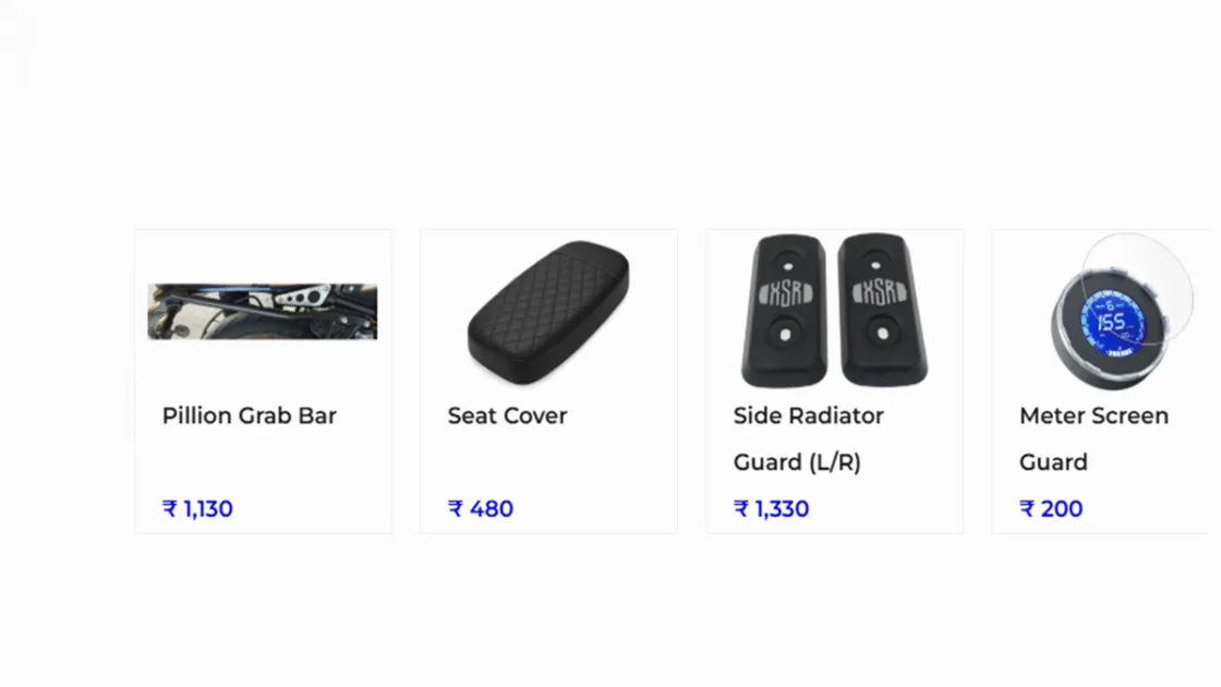 Yamaha XSR 155 Accessory Kits