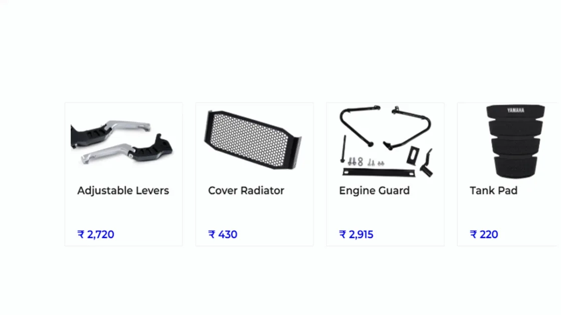 Yamaha XSR 155 Accessory Kits